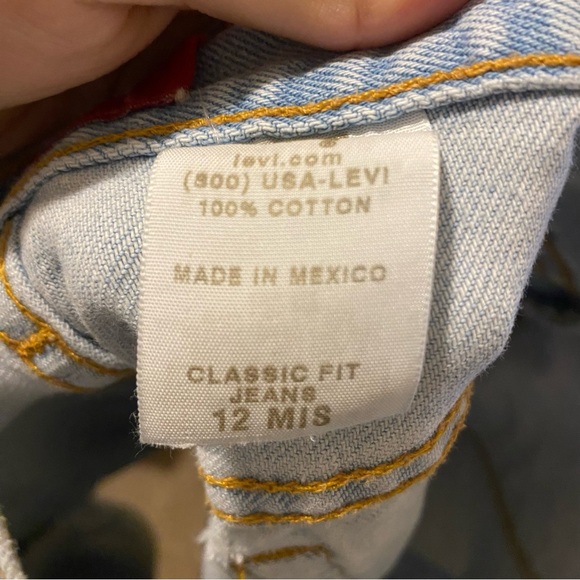 Levi’s Vintage Denim Shorts size 32 - Picture 8 of 10